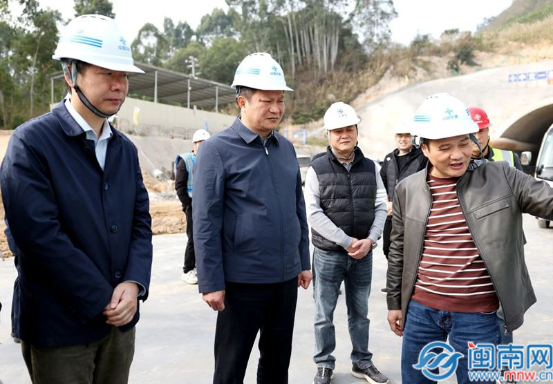 漳州台商投资区管委会主任带队调研交通项目建造
