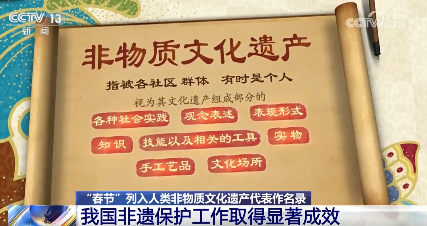 44个，世界第一！我国非物质文化遗产保护和传承取得了一系列重要成果